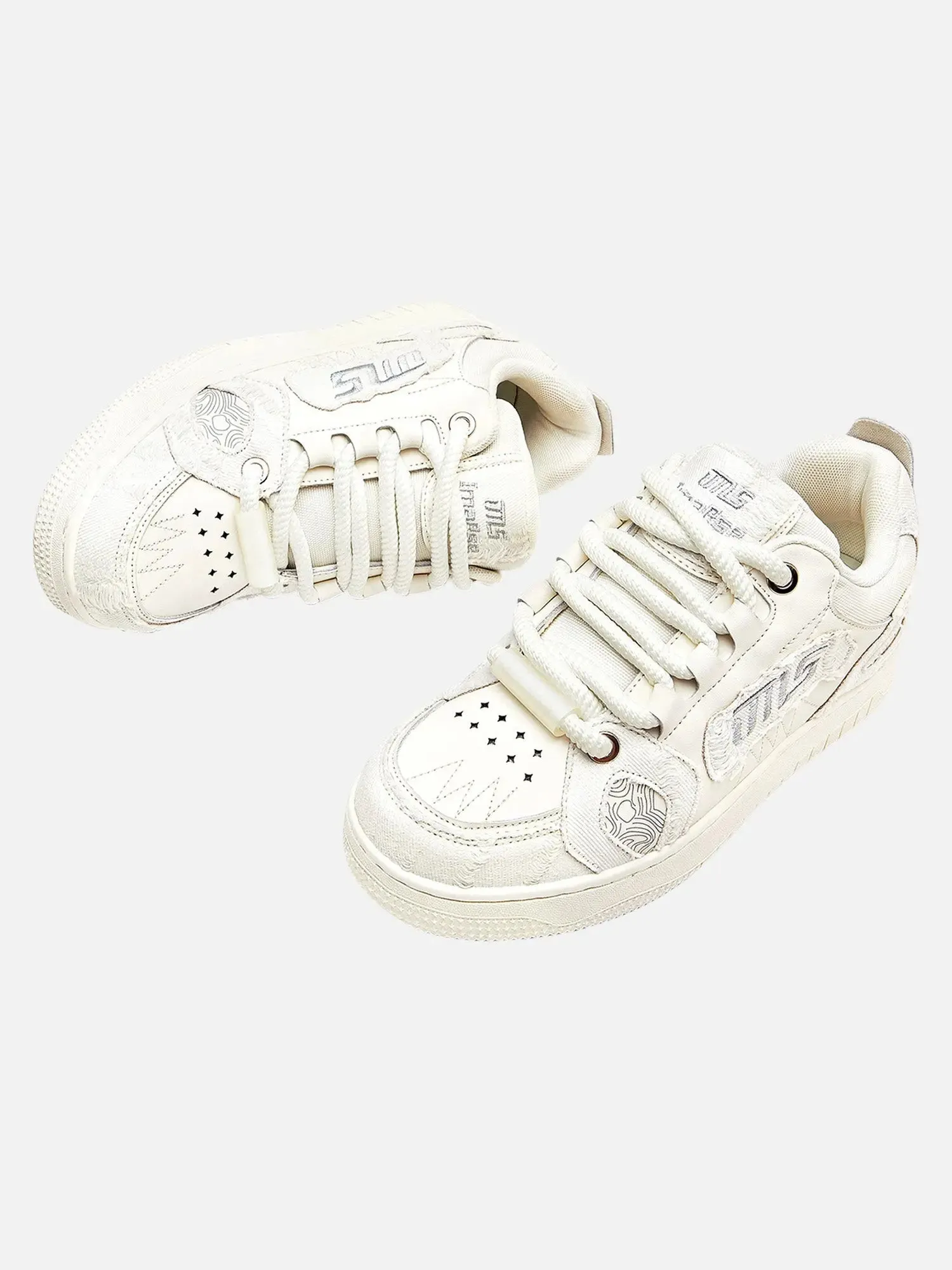 1984 American Trendy Embroidered Letter Sneakers