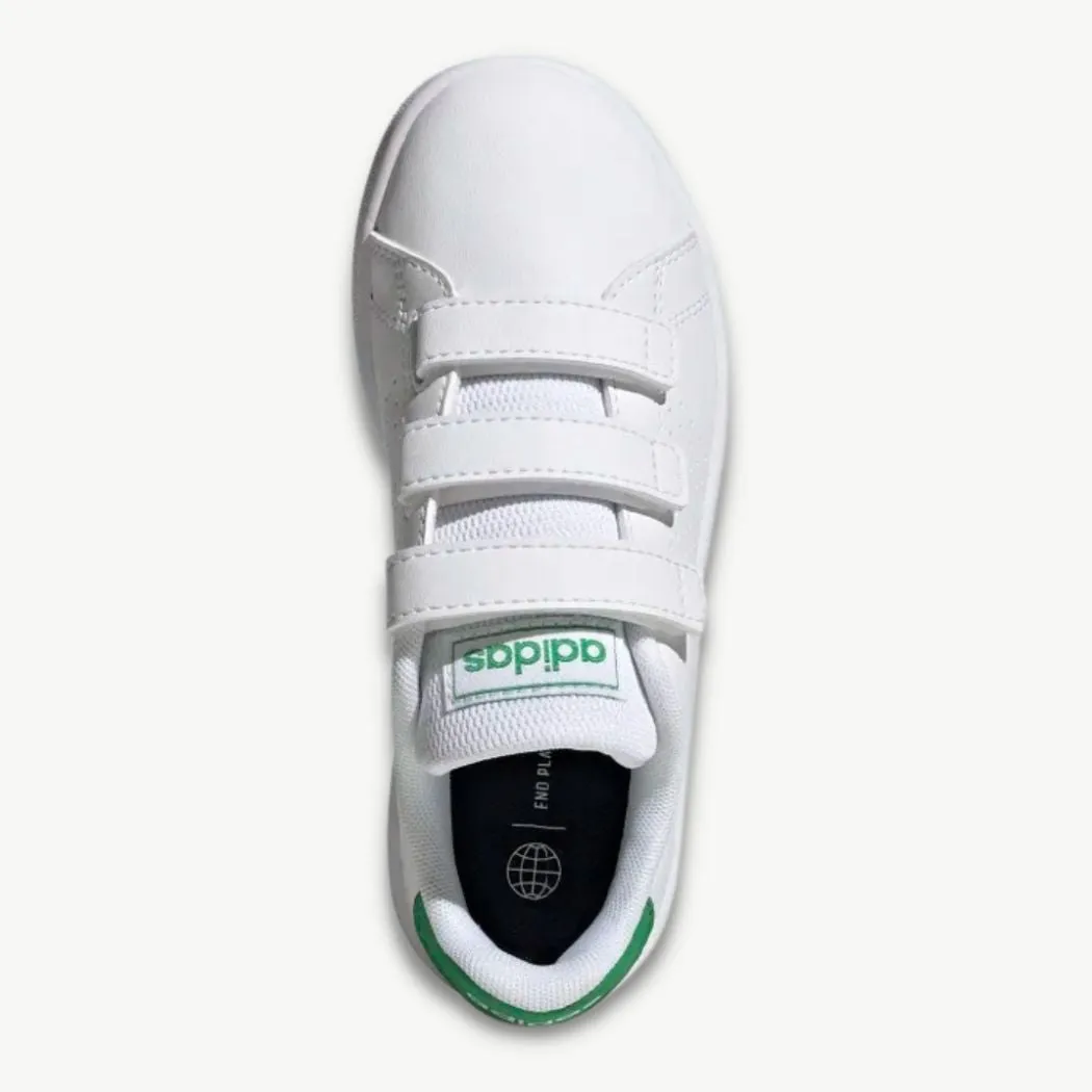 adidas Advantage Court Lifestyle Hook-and-Loop Kids Sneakers