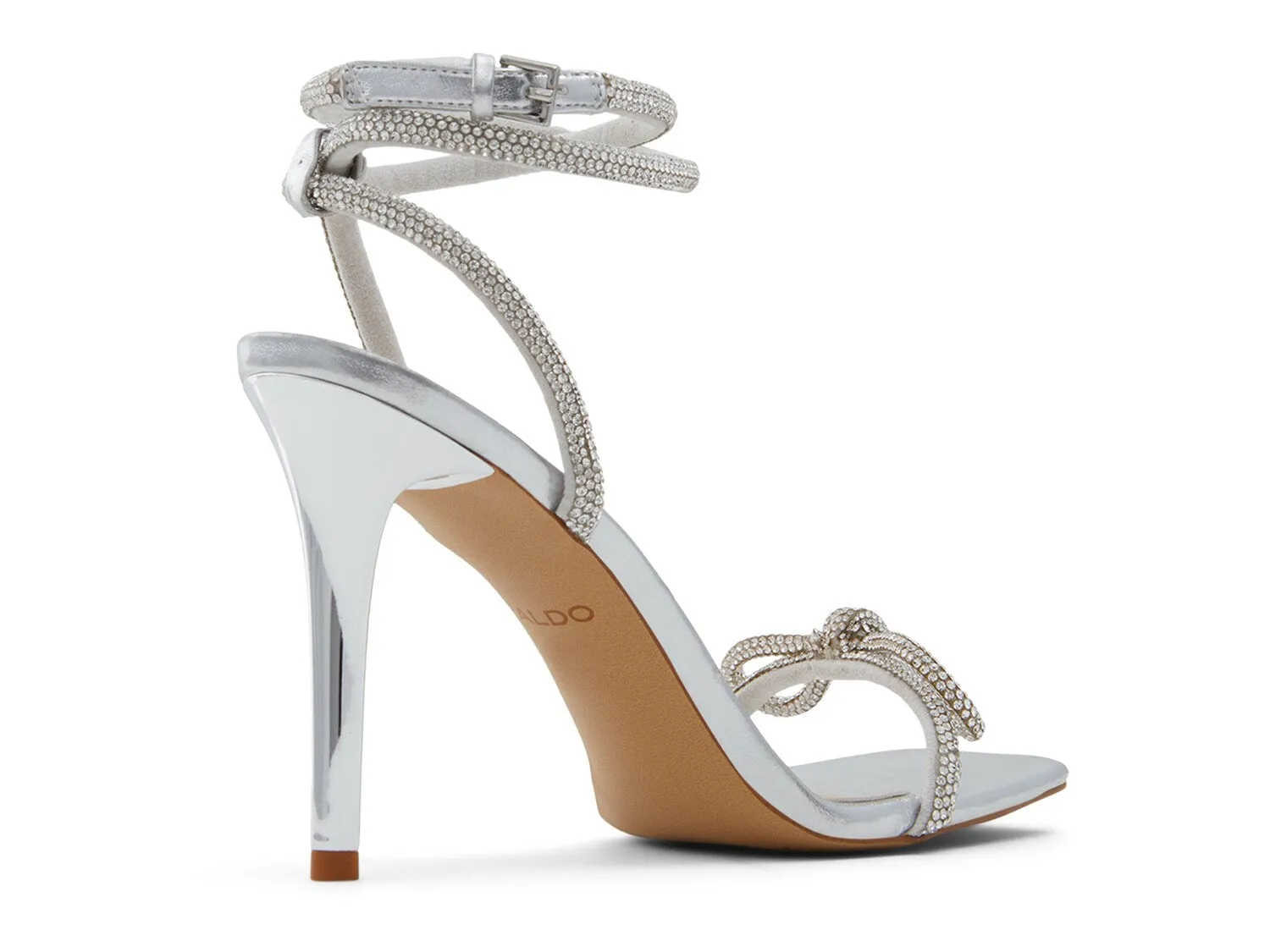 Aldo Barrona sandals, silver