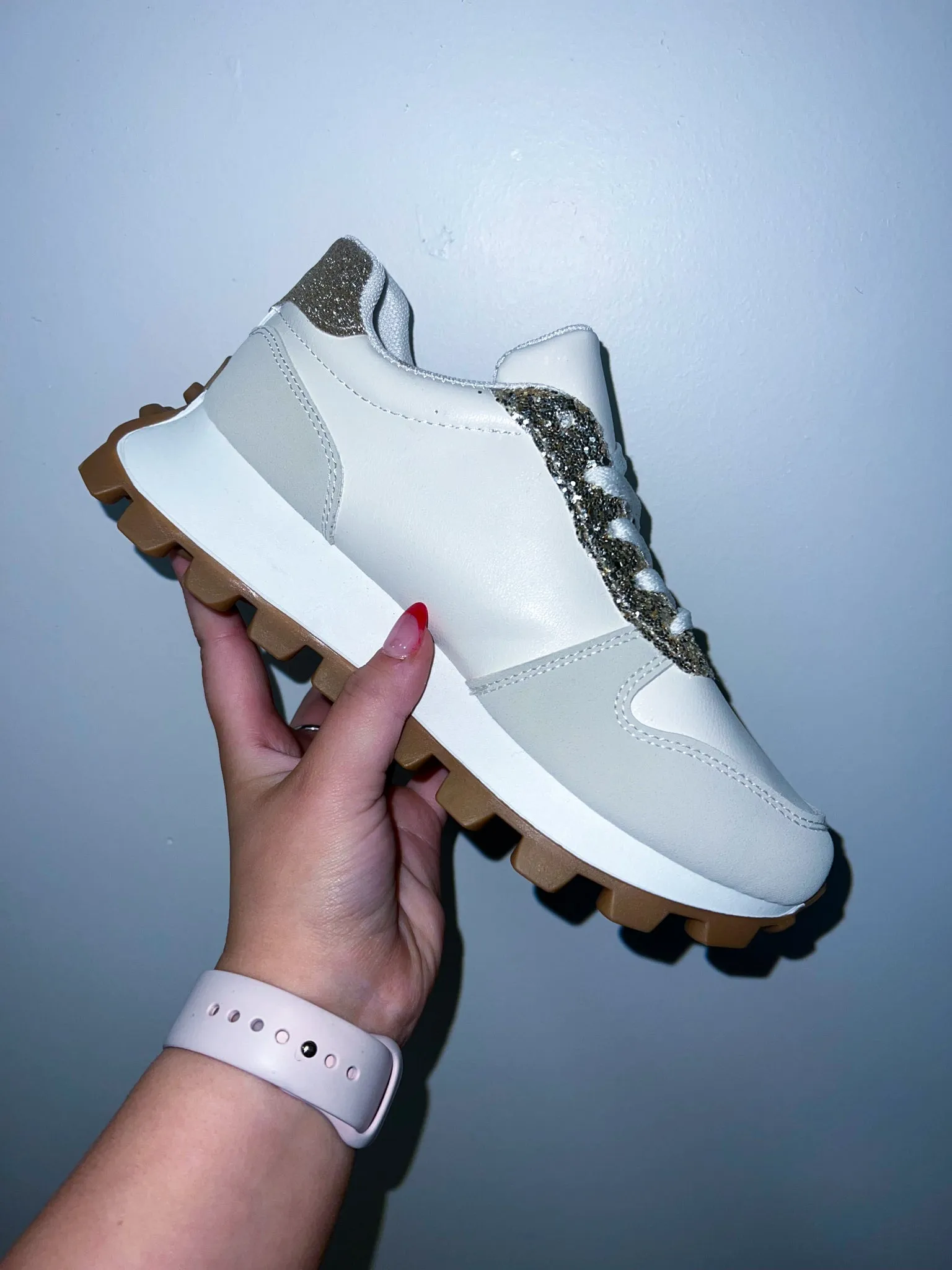 Arizona Neutral Platform Sneakers