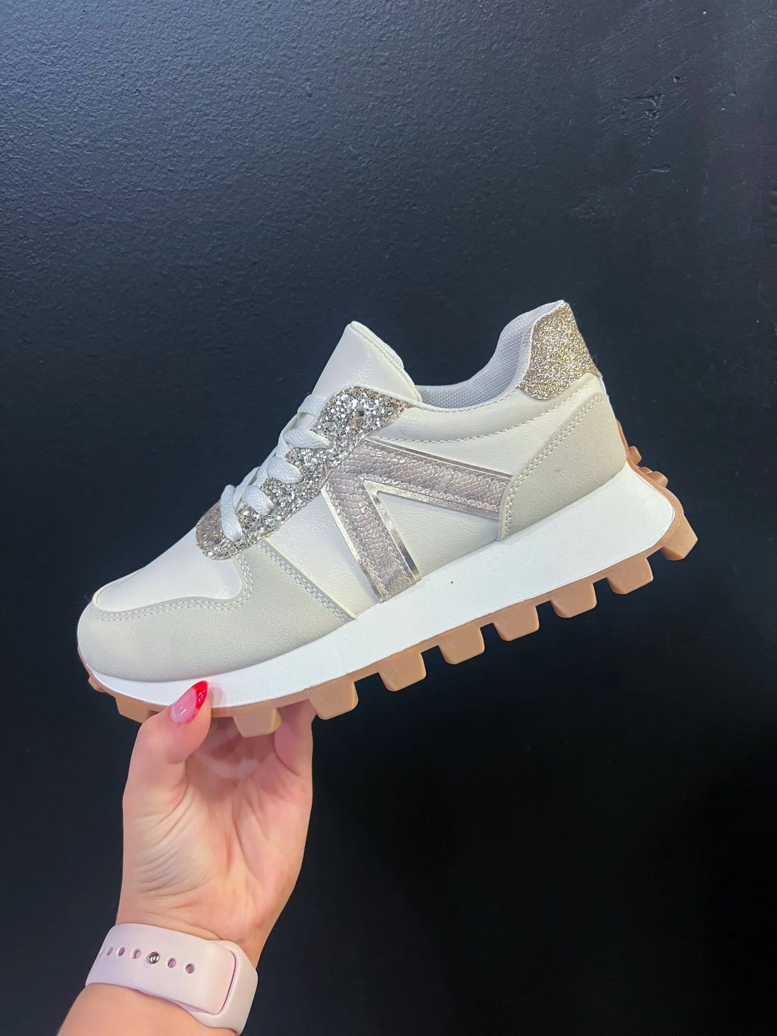 Arizona Neutral Platform Sneakers