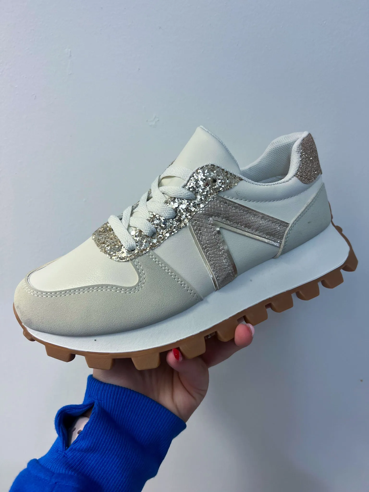 Arizona Neutral Platform Sneakers