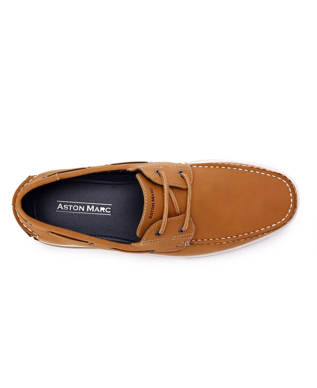 Aston Marc Men's Faux Nubuck Moccasins