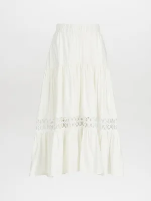 Cher Skirt White