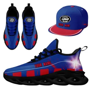 Custom Maxsoul Sneaker And Hat Combo Personalized Sneaker And Apparel For Gifting Brand Promotion Fan Festivals And Events Zh-24020264-4b