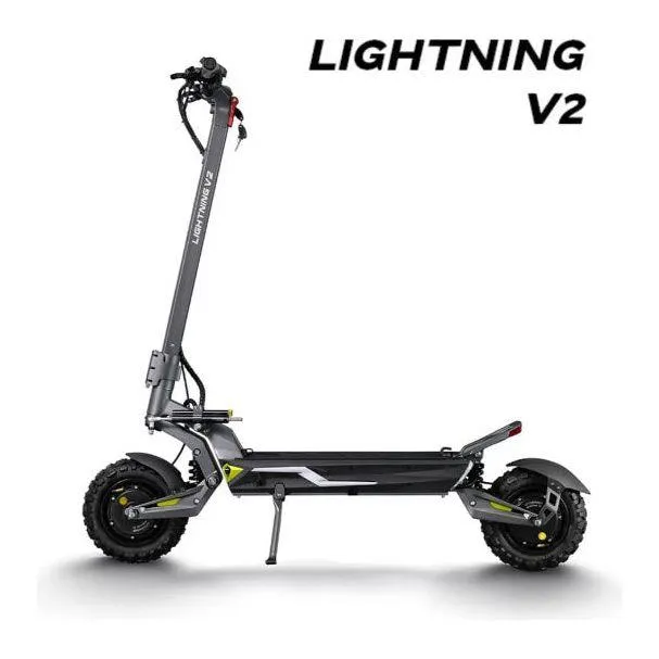 Dragon LIGHTNING V2 Electric Scooter Model 2024 new Sinewave Controller 6 Months Free Service