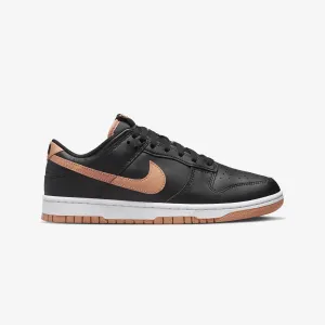 DUNK LOW RETRO 'BLACK/AMBER BROWN-BLACK-WHITE'