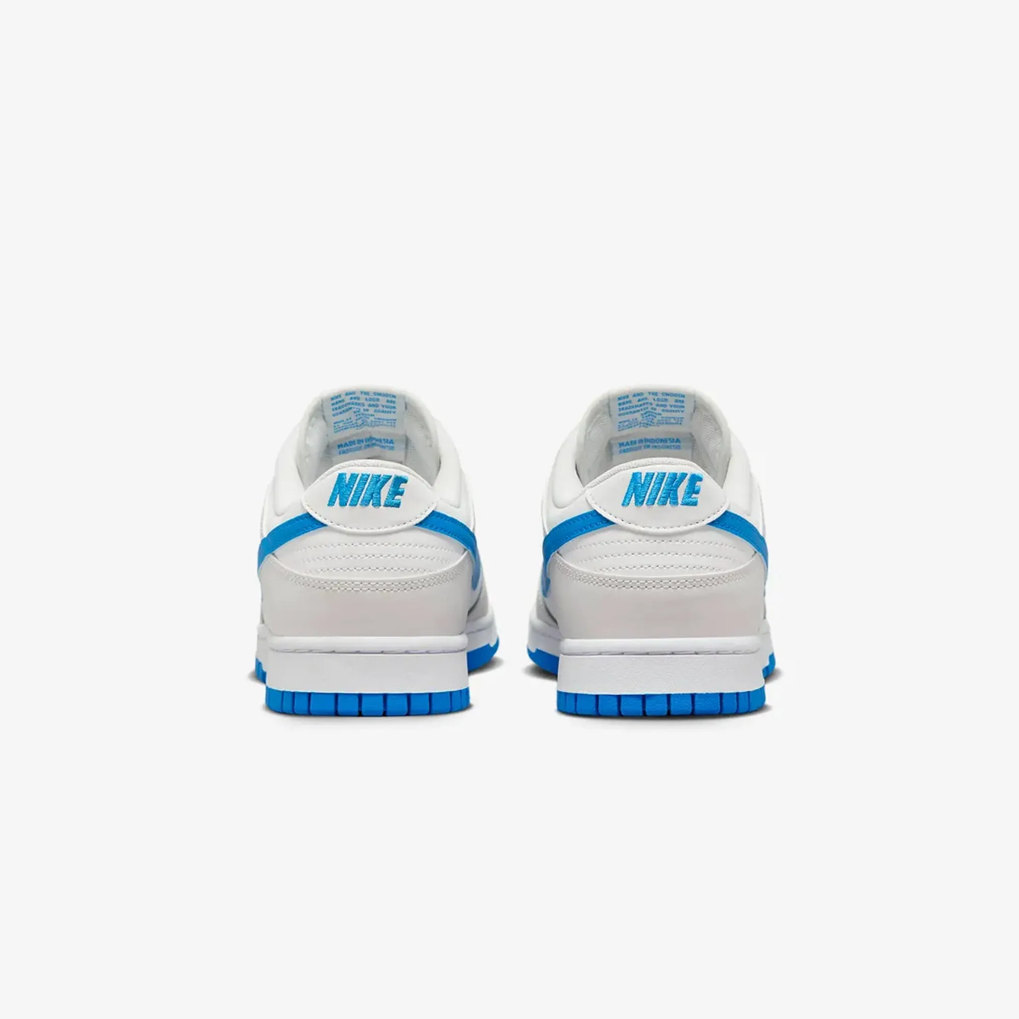 DUNK LOW RETRO 'SUMMIT WHITE/PHOTO BLUE-PLATINUM TINT'