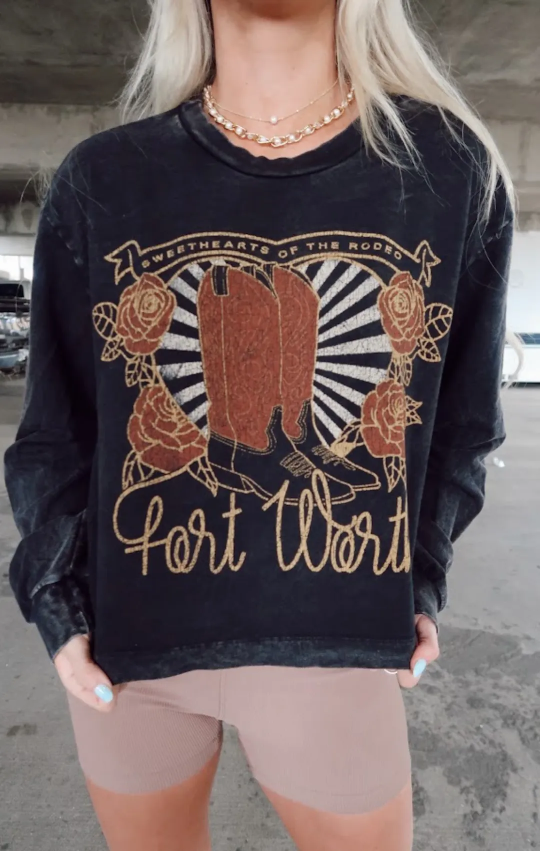 Fort Worth Boots Sweatshirt by Project Social T