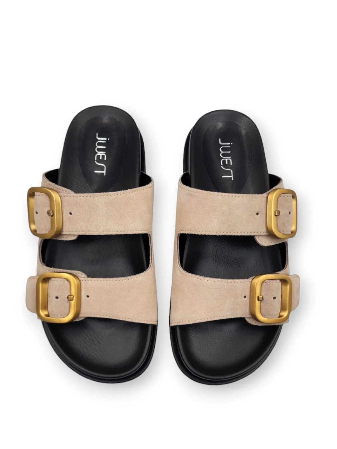 Hayley Flats Buckle Sandals