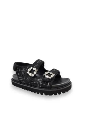 Jamie Flats Buckle Sandals