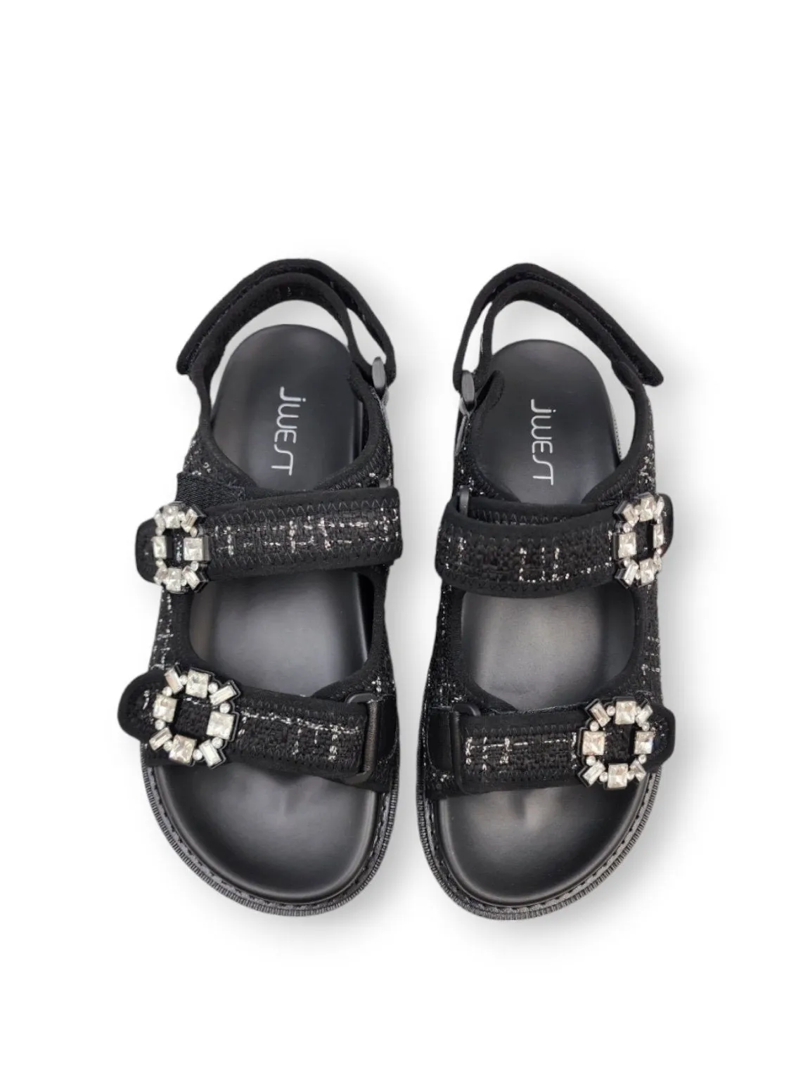 Jamie Flats Buckle Sandals