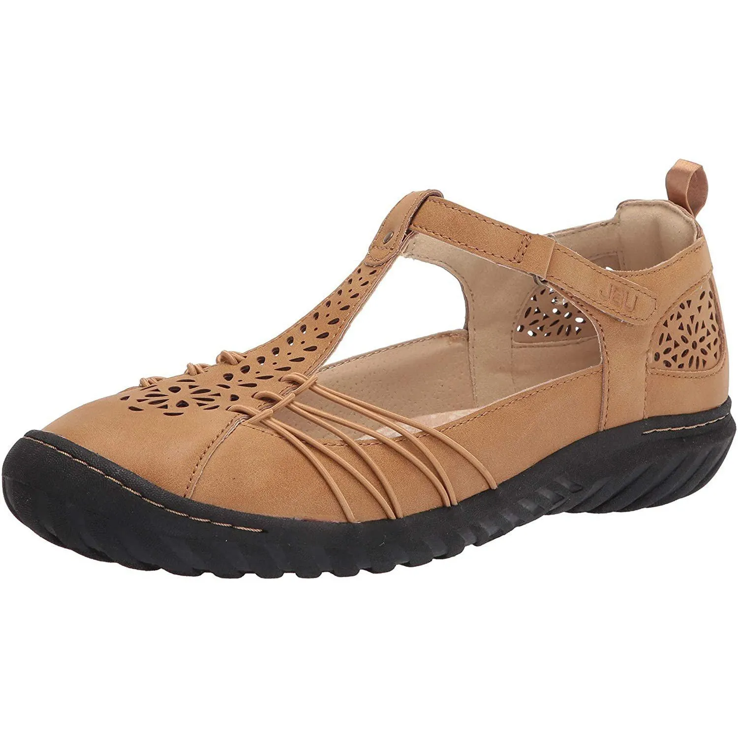 JBU by Jambu Women's Sahara T-Strap Flats Mary Jane