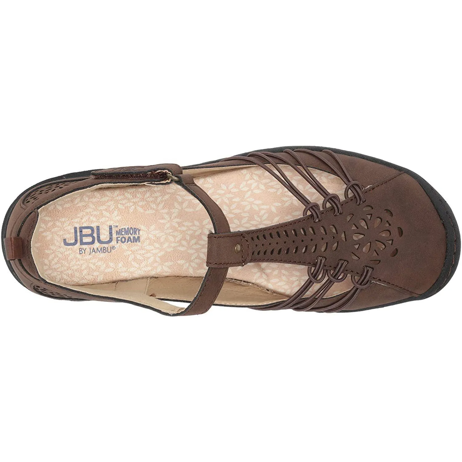 JBU by Jambu Women's Sahara T-Strap Flats Mary Jane