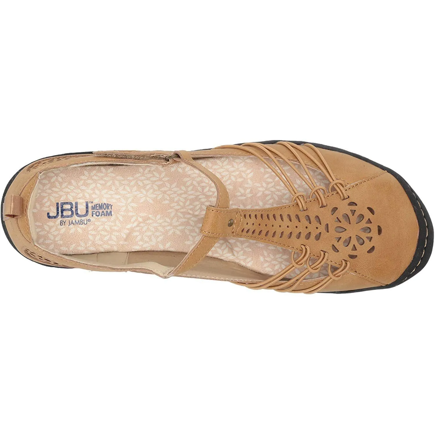 JBU by Jambu Women's Sahara T-Strap Flats Mary Jane