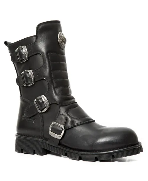 New Rock Boot Metallic  M-373X-S10