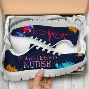 Nurse Sneaker, Registered Nurse Rn Sneakers Shoes, Best Shoes For Nurses