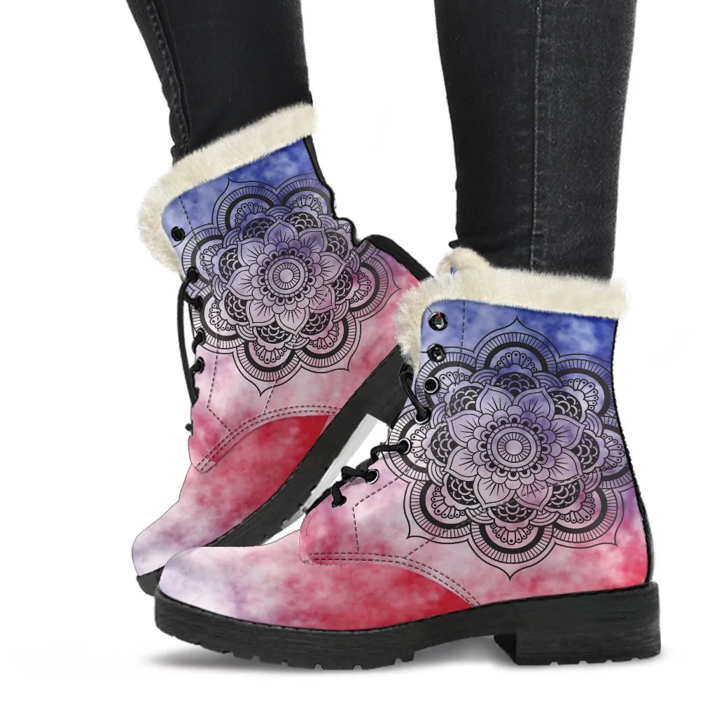 TieDye Mandala Boots