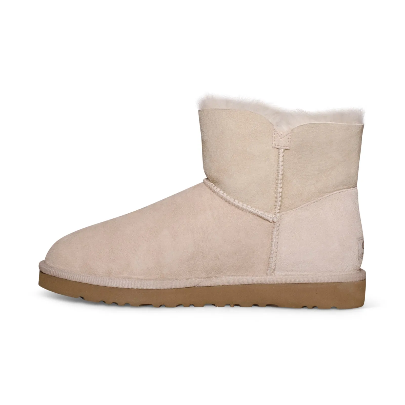 UGG Mini Bailey Button Sand Boots - Women's