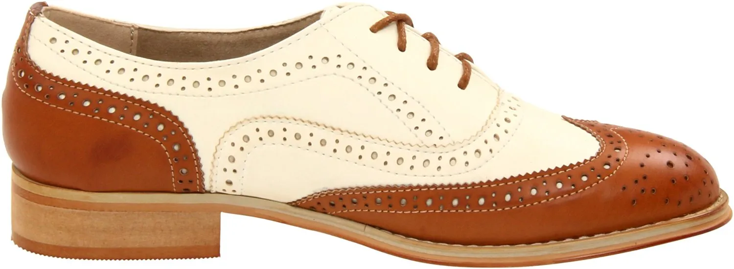 Wanted Shoes Women's Babe Oxford - Tan/Natural